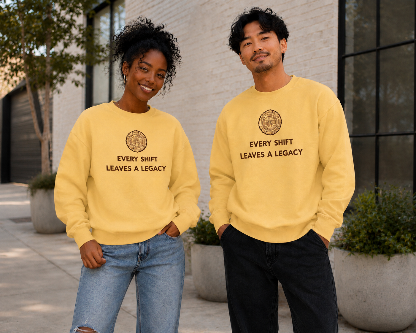 Every Shift Leaves a Legacy Crewneck