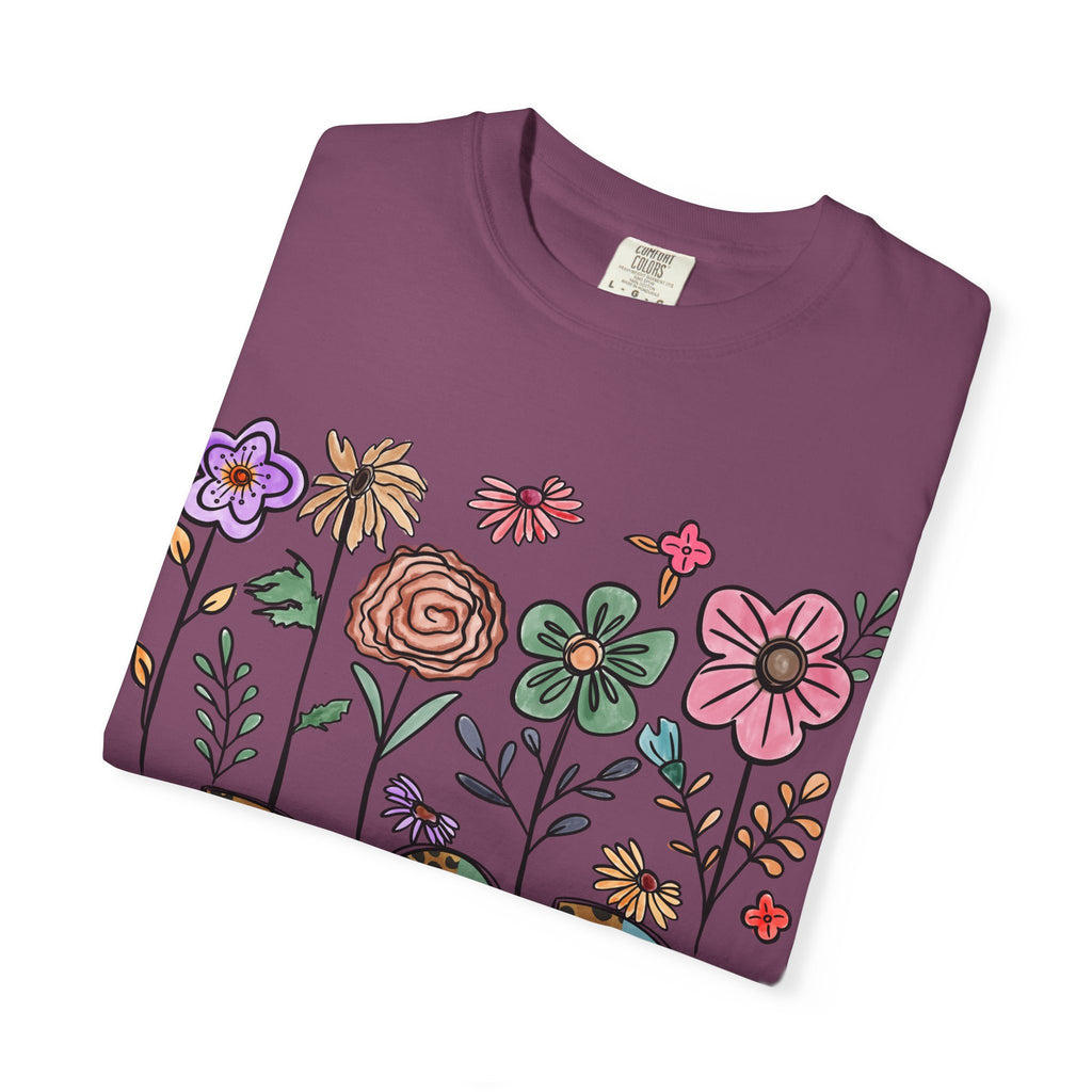 DSP Floral T-Shirt — Direct Support Professional Shirt Caregiver Gift