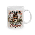 Funny DSP Mug- 'Running on Patience And Overtime Direct Support Professional Gift  Ceramic Coffee Cup 11oz
