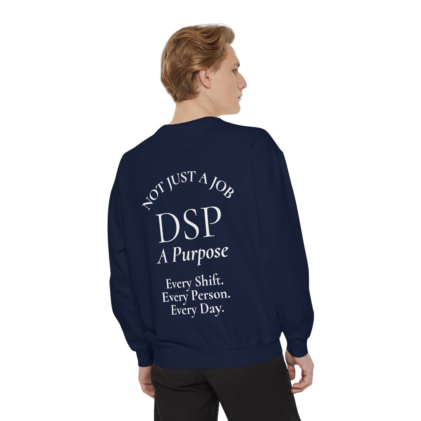 Unisex Garment-Dyed Sweatshirt