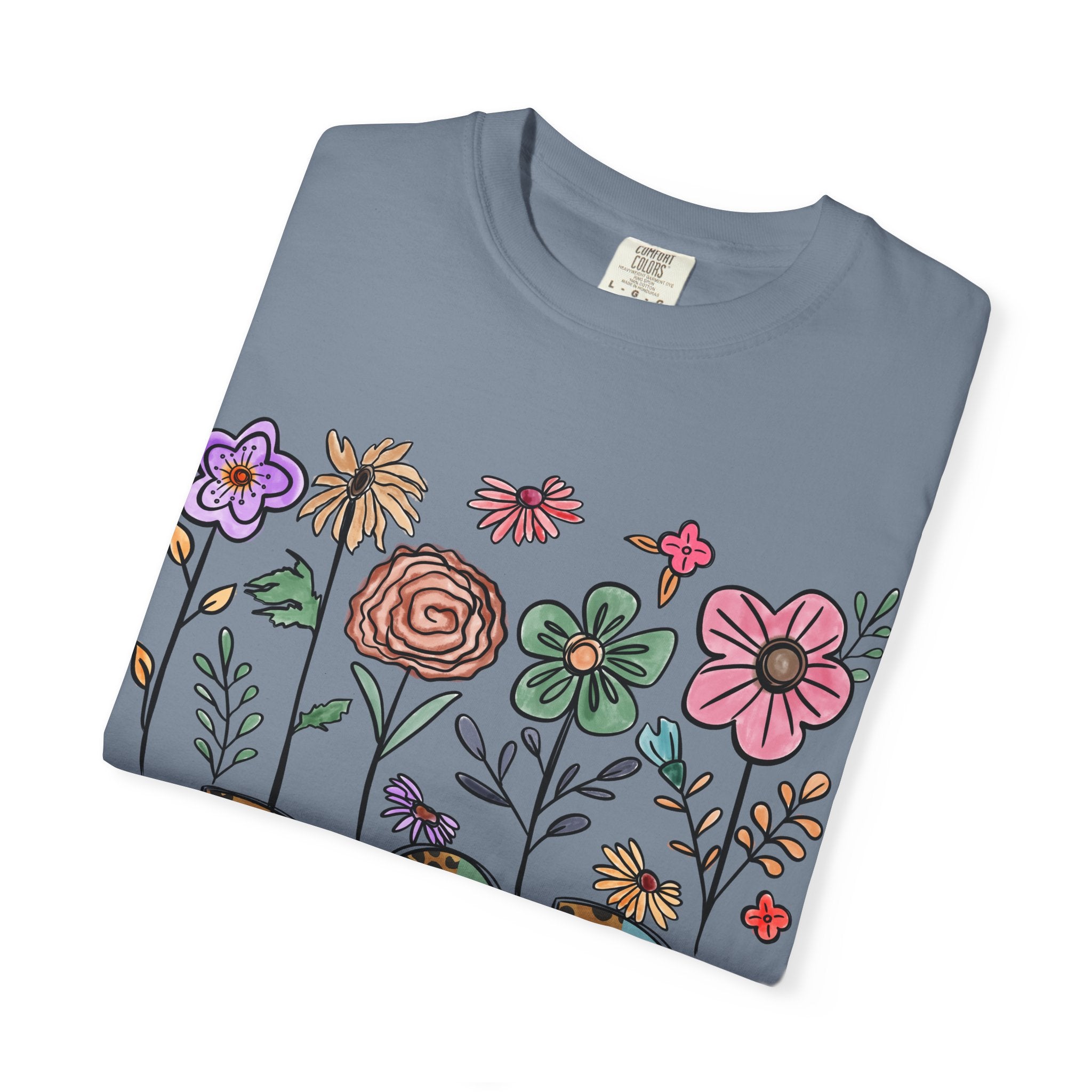 DSP Floral T-Shirt — Direct Support Professional Shirt Caregiver Gift