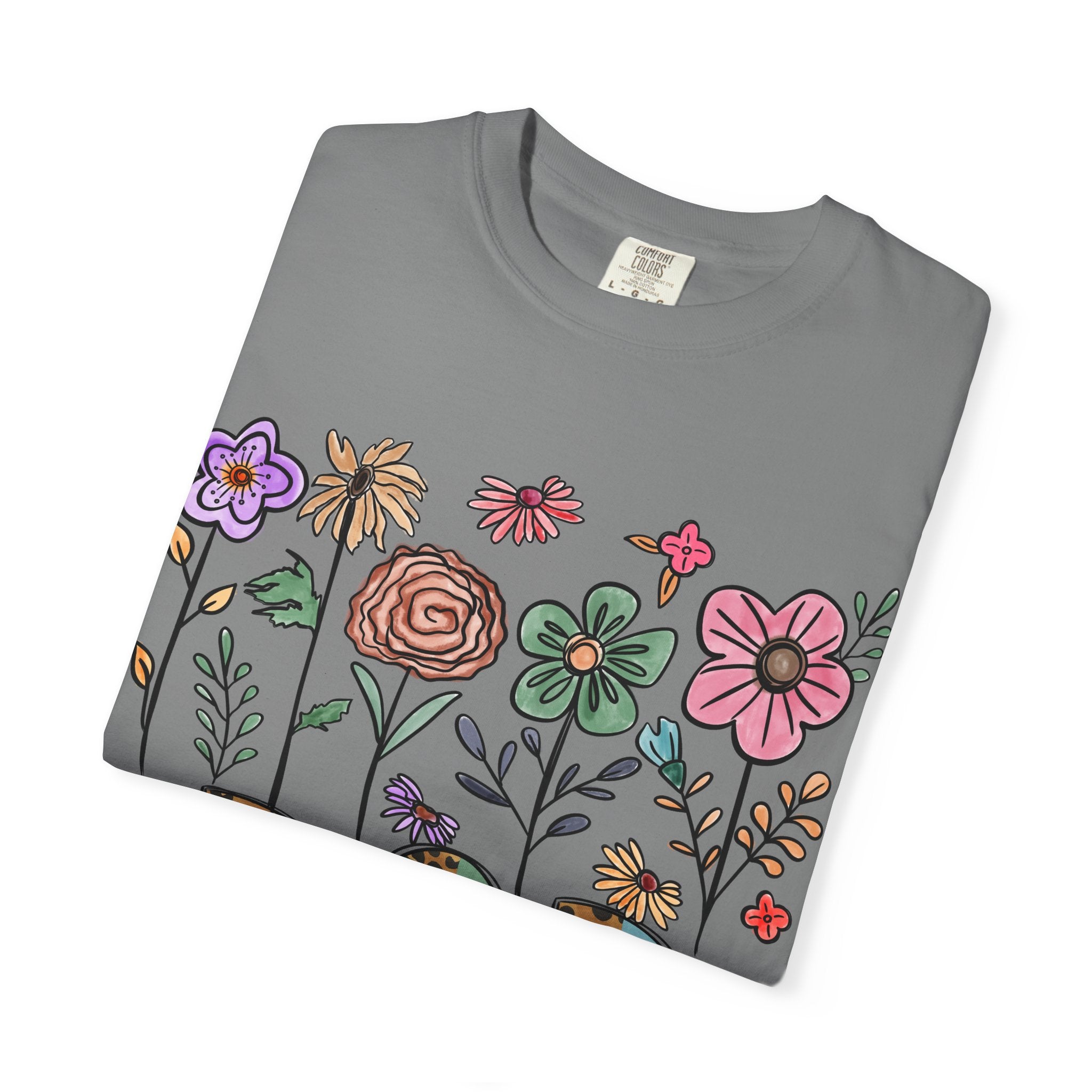 DSP Floral T-Shirt — Direct Support Professional Shirt Caregiver Gift