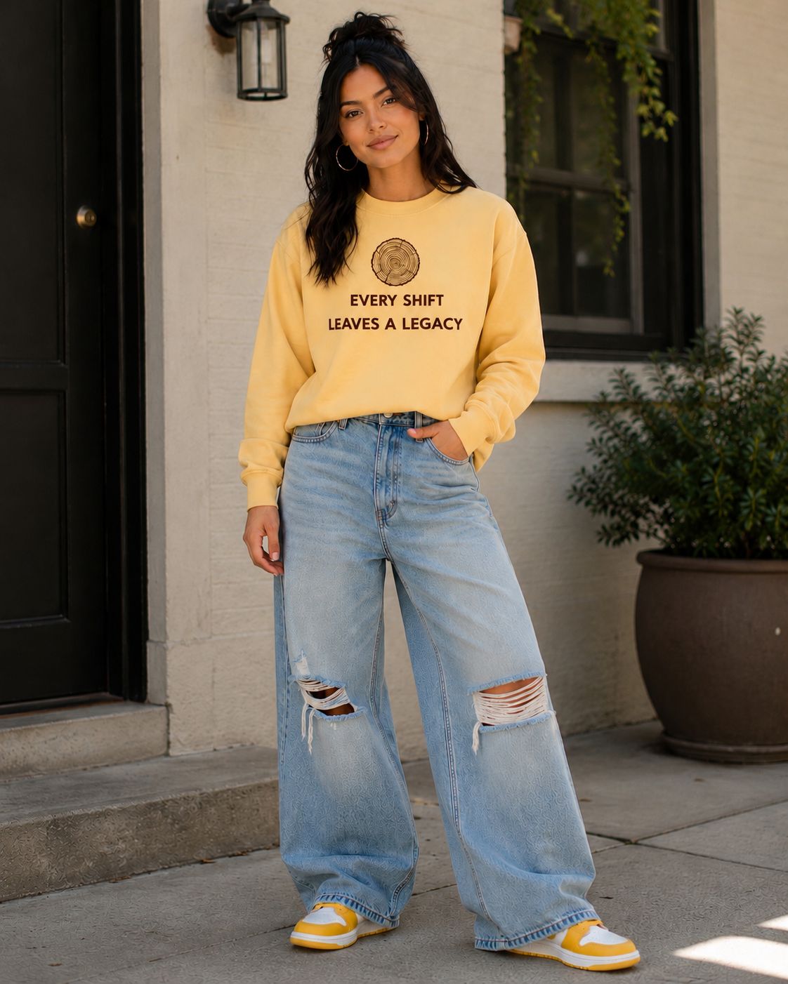 Every Shift Leaves a Legacy Crewneck