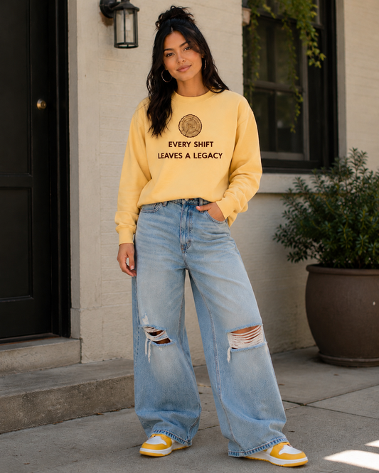 Every Shift Leaves a Legacy Crewneck