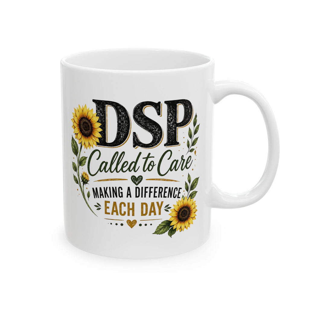 Called to Care Ceramic Coffee Cup 11oz Direct Support Professional Gift for Caregivers
