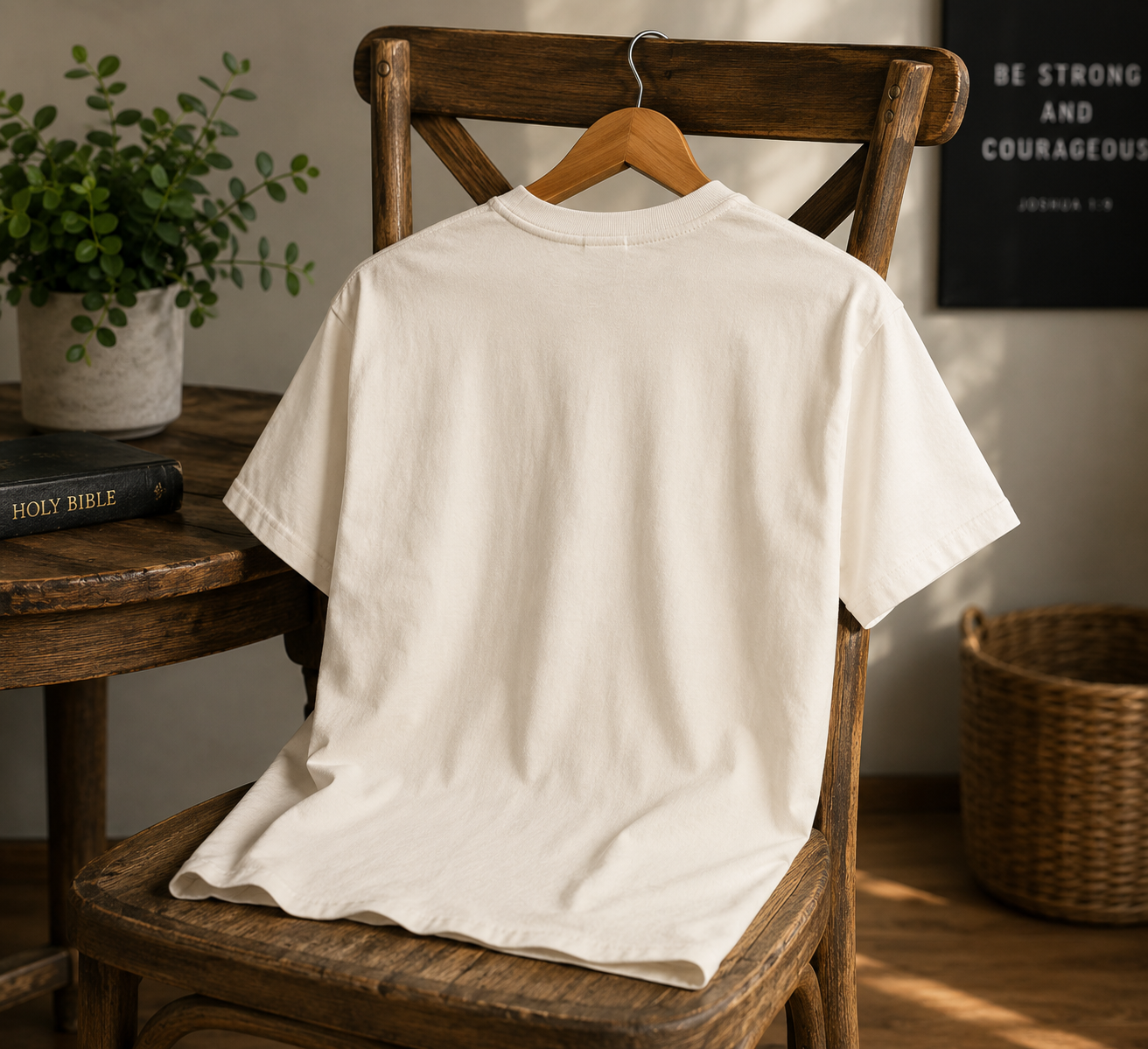 Christian Cross T-Shirt — Be Who God Has Called You To Be Inspirational Faith Tee