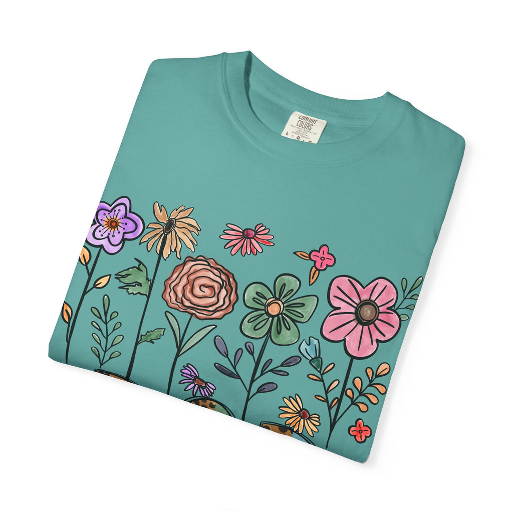 DSP Floral T-Shirt — Direct Support Professional Shirt Caregiver Gift