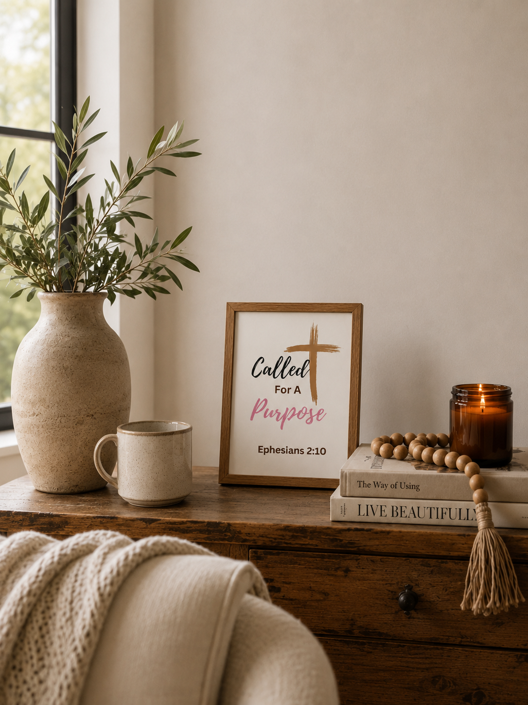 Called For A Purpose - Printable Scripture Wall Art | Instant Digital Download