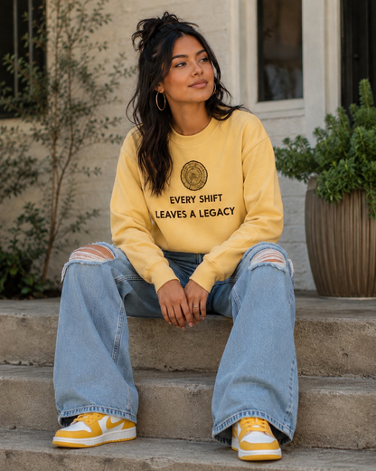 Every Shift Leaves a Legacy Crewneck