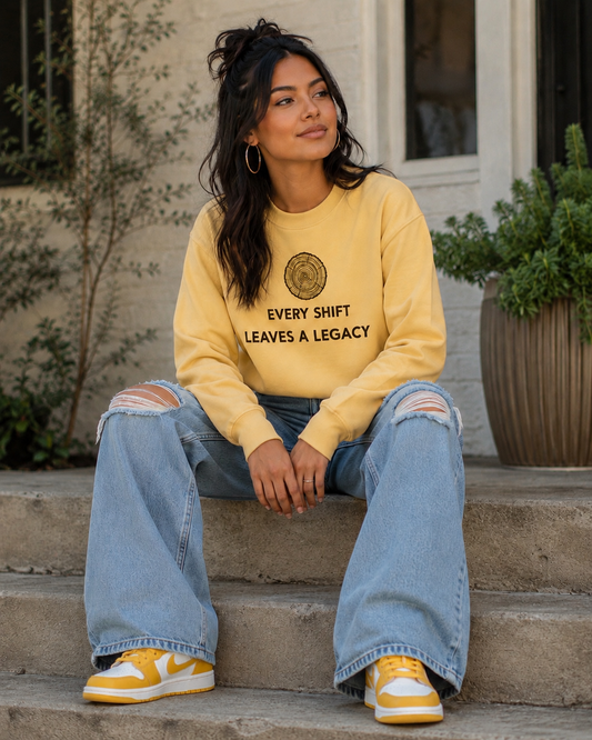 Every Shift Leaves a Legacy Crewneck
